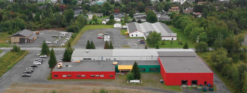 Usines et bureaux d'Attraction à Lac-Drolet