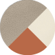 Ivoire / Sable / Terracotta